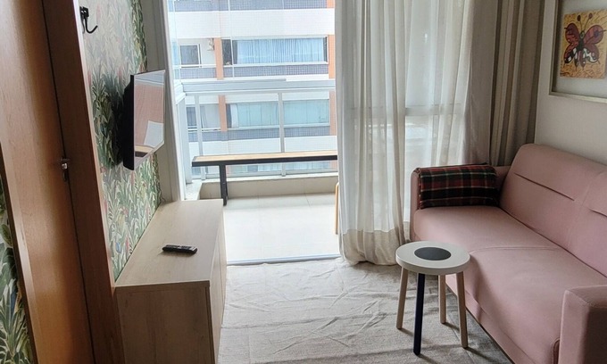 Itapua Apartamento | Lindo Apto 1Quarto com piscina na cobertura Itapoã