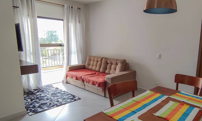 Campos do Jordao Apartamento | Lindo flat com muito conforto -Campos do Jordão/SP