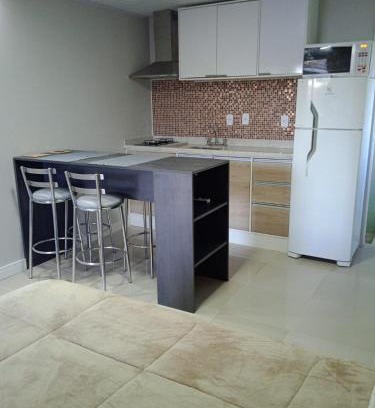 Rio Branco Apartamento | Lindo JK para 2 pessoas com garagem wifi e ar condicionado