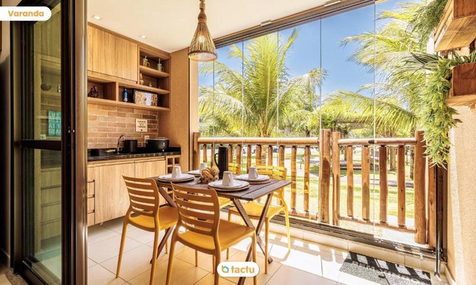 Pecém Casa | Lindo térreo ao lado da piscina no VG Sun Cumbuco