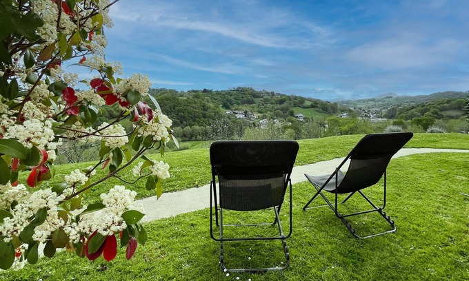 Hasparren Apartamento | Apartamento nuevo, decoración cuidada, soleado Vista panorámica del campo