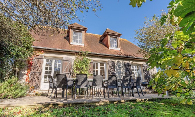 Villers-sur-Mer Villa | Villa catalogada con gran jardín 15 personas a 300 m de la playa y 200 m de tiendas