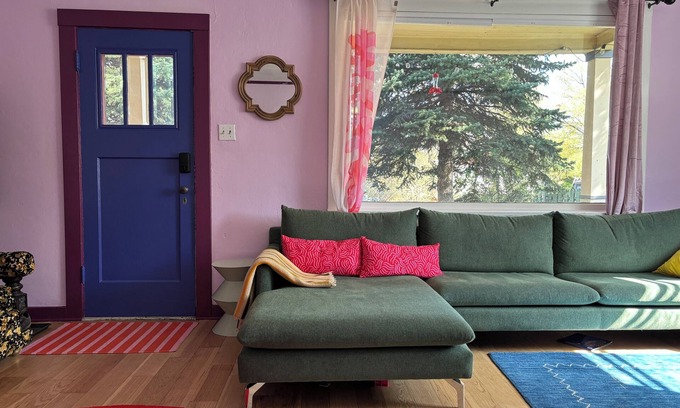 Westside Casa | Little Oasis in Center of Missoula--Sustainable Arty 1930s House