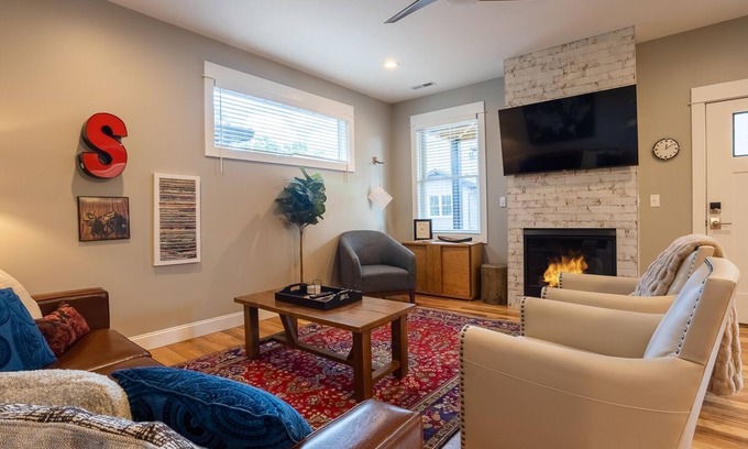 Woodfin Villa | Little Sadie | Newly Built, Asheville Villa with Rooftop Hot Tub