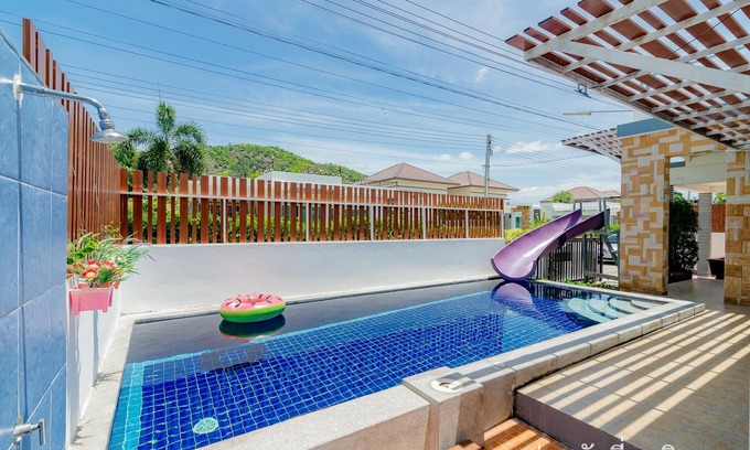 Hua Hin Villa | Little4 Hua-Hin Private Poolvilla just from beach 3kms. pool size 4*8M .