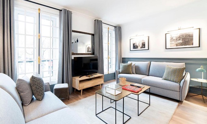 Quartier Sainte-Avoye Apartamento | LivinParis - Luxury 2 Bedrooms Centre Pompidou