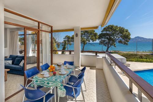 Puerto de Pollensa Apartamento | Llenaire 1, sea view, pool, wifi