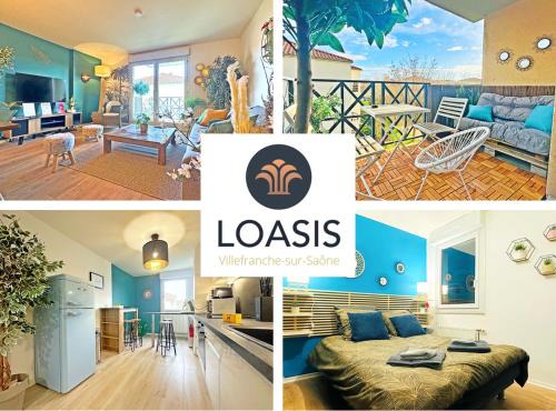 Villefranche-sur-Saone Apartamento | LOASIS - Appart T4 proche Gare et Centre Ville