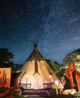 Nogal Otro | Lobo Tipi at El Mistico Ranch