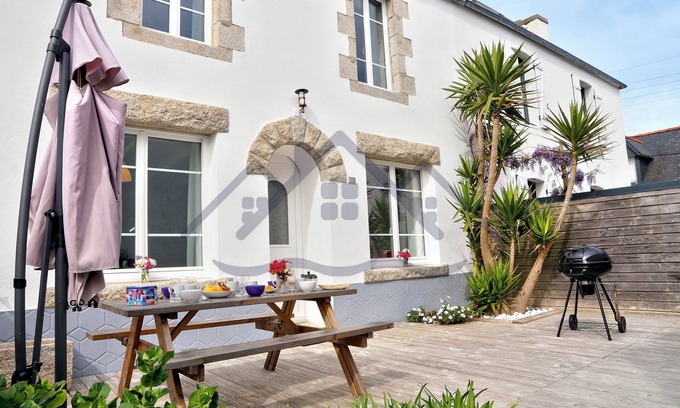 Treffiagat Casa | LocaLise - La maison au Port de Léchiagat - Sheets included - Pets welcome