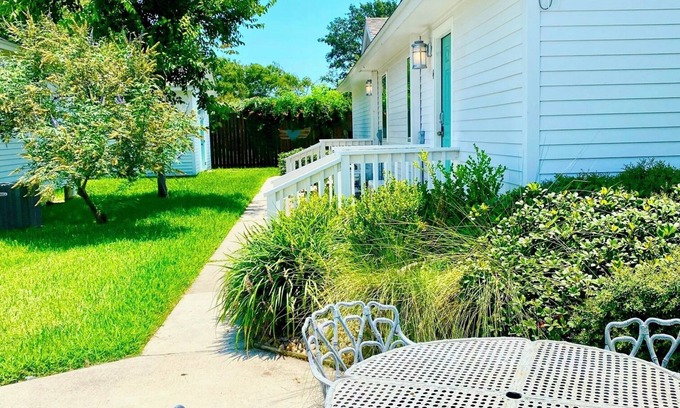 Rockport Cabaña | Located in town, walking distance to marina and festival grounds. Cottage 4