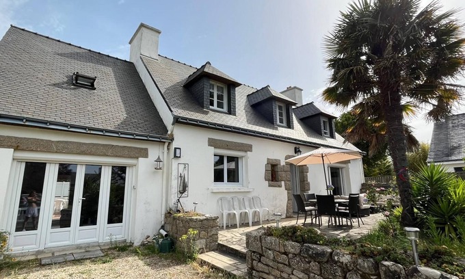 Locmariaquer Casa | Locmariaquer: Maison Spacieuse à 5mn à Pied du Golfe, des Tennis et Boulodrome