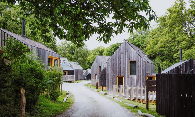 Corfe Castle Cabaña | LODGE 12, family friendly, luxury holiday cottage in Corfe Castle