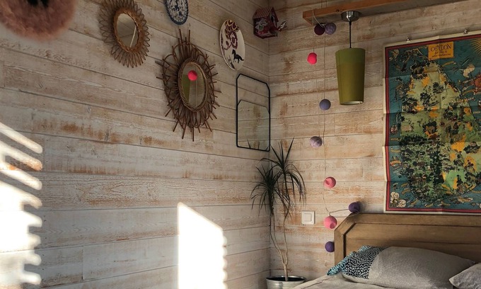 Saumane-de-Vaucluse Cabaña | Lodge en Isle sur la Sorgue. Cabina moderna en Provenza