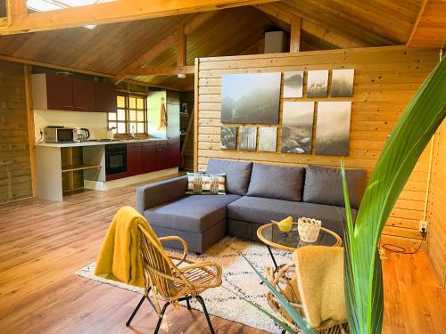 Zevenhuizen Cabina | Lodge De ijsvogel bij Bolmeer Lodges