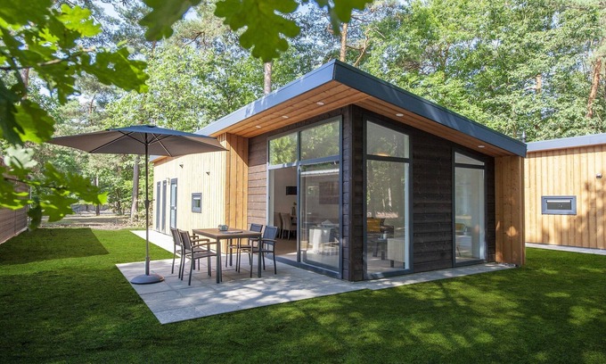 Municipality of Geldrop-Mierlo Chalet De Esquí | Lodge con sauna de infrarrojos cerca de Helmond