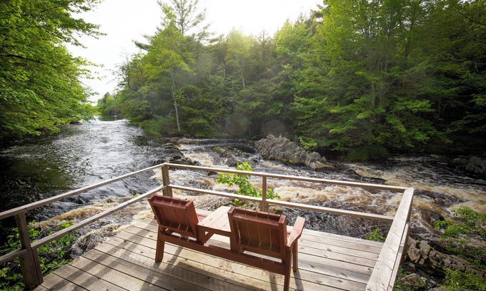 Annapolis Subdivision D Cabina | Lodge room at Mersey River Chalets