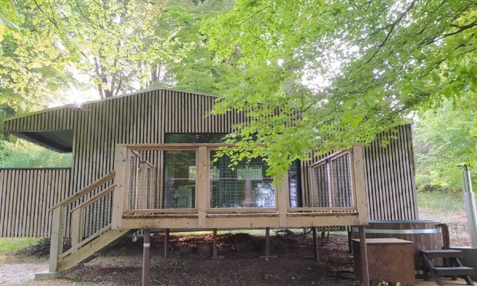 Noues de Sienne Hotel | Lodges terrace & private SPA (4/5 peoples)