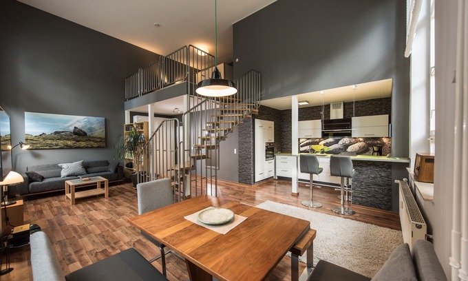Eisenach Apartamento | Apartamento tipo loft con sauna ***** Experimenta y disfruta de la naturaleza y la cultura en Eisenach