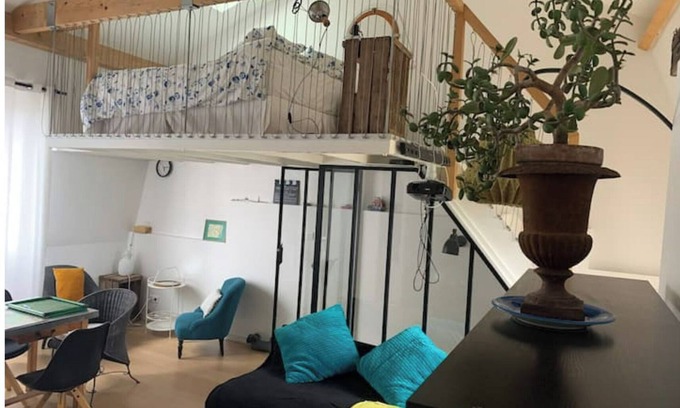 Suresnes Apartamento | Loft Appart Proche Paris Chez Christine