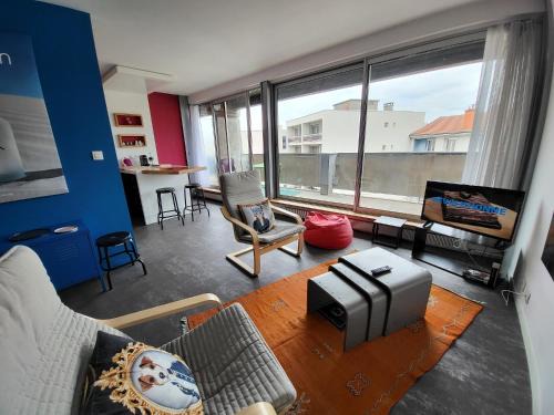 Chamalieres Apartamento | loft avec parking et terrasse