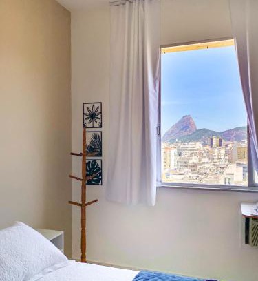 Catete Apartamento | Loft com vista pro Pão de Açúcar! A/C, Wi-Fi, TV