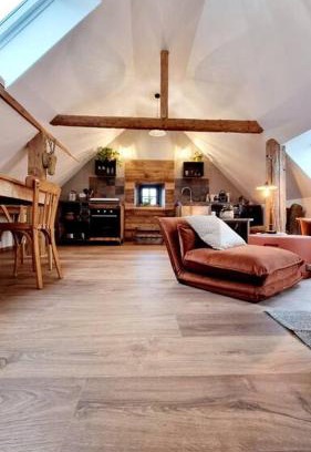 Grendelbruch Apartamento | Loft de charme pour amoureux et hammam!