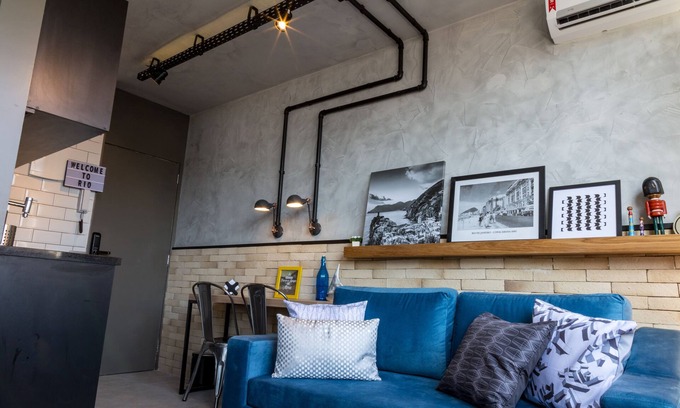 Copacabana Apartamento | Loft Design Copacacana / Sea View / 100% aire acondicionado
