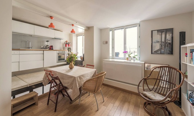 Porte-Saint-Martin Apartamento | LOFT IN VILLAGE SAINT MARTIN PARIS 10