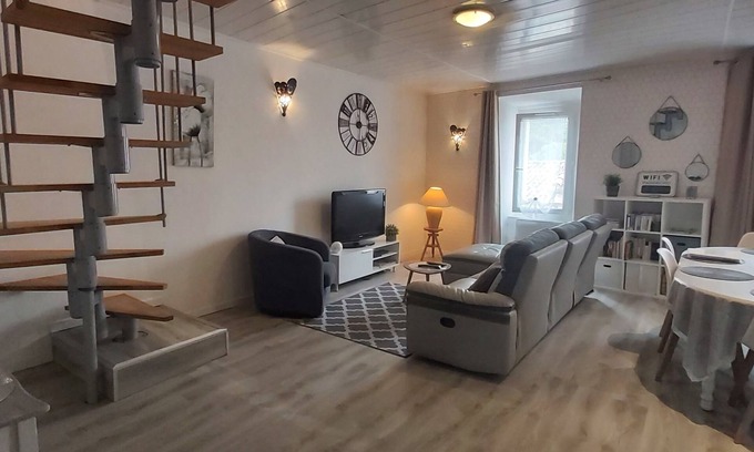 Saint-Martin-de-Bromes Apartamento | Loft Refait à Neuf Dans une Ancienne Maison de Village