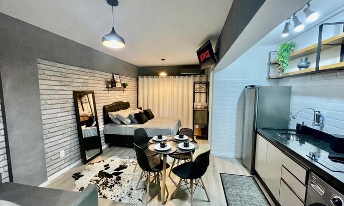 Kobrasol Apartamento | Loft Studio 308 no Kobrasol à 7km de Floripa