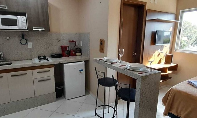 Foz do Iguacu City Centre Apartamento | Loft45 apartamento Charmoso no Centro