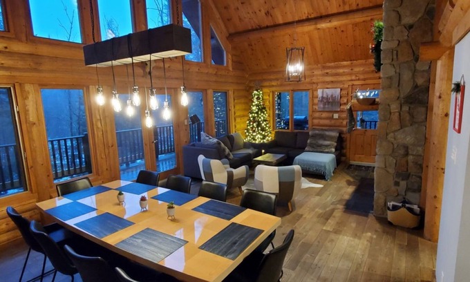 Labelle Chalet De Esquí | Log cabin Labelle