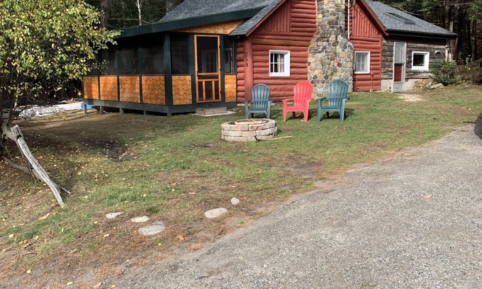 Keene Cabina | Log Cabin en el río Ausable