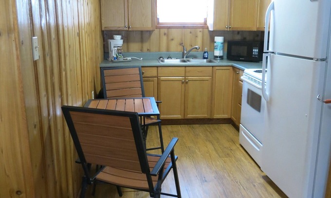 Moose Creek Apartamento | Log duplex - 1/2 mile from gate of Eielson AFB.
