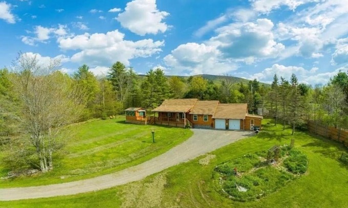 Maplecrest Casa | Log Home w Mountain Views Near Windham & Hunter Ski Resorts