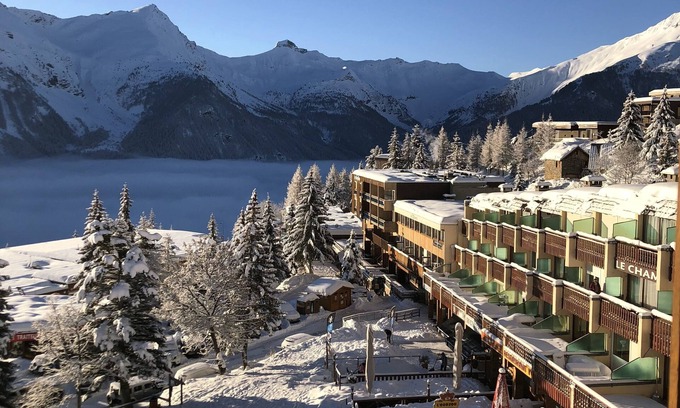 Orcieres Apartamento | Logement 6 Pers sur les Pistes de Skis vue Panoramique