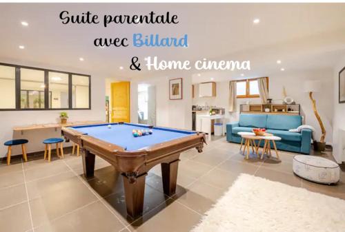 Neuvecelle Casa | Logement avec billard, home cinéma et terrasse privatisés