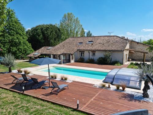 Pondaurat Apartamento | Logement de charme en campagne girondine: le Domaine de Mongeret