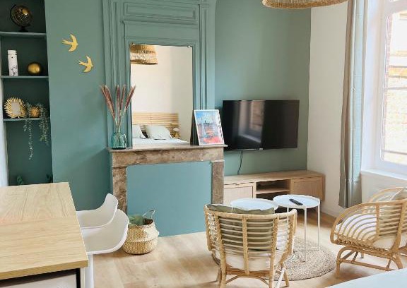 Lille Centre Ville Apartamento | Logement forte proximité Gares de Lille