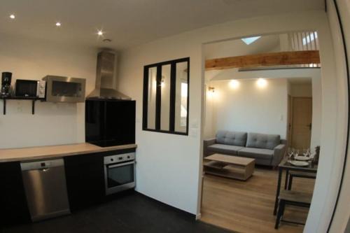 La Vraie-Croix Apartamento | Logement indépendant appartement T2 bis style loft