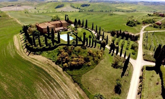 Ponte di Gabbiano Otro | Loggiato 2 apartamento en casa de campo en Crete Senesi con piscina