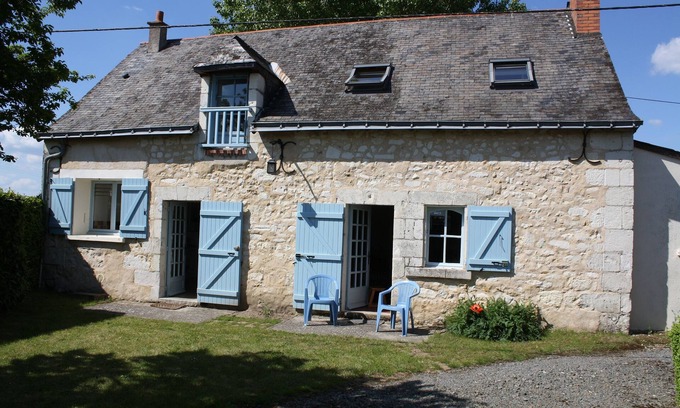 Vernoil-le-Fourrier Cabaña | Valle del Loira cabaña cerca de Saumur, tranquilo, pero cerca de las atracciones de la aldea.