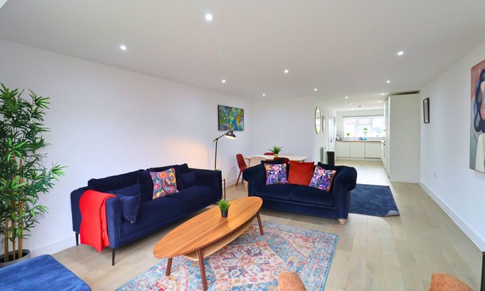 Pollards Hill Chalet De Esquí | London Mitcham Beautiful Three Bedroom House