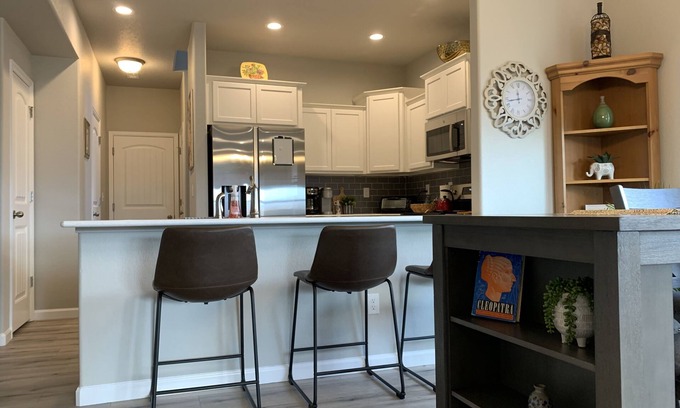 Southeast Colorado Springs Casa | Long term, Bright, New 2-Bdrm w/patio & Mtn views!