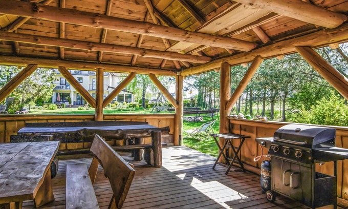 Jastrzebia Gora Apartamento | Look forward to a wonderful family holiday in this inviting holiday home by the sea