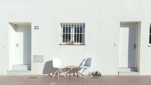 Cabo de Gata Apartamento | Los Santos 2 Suites, playa a 1 min, 2 Hab, WiFi y Aire acondicionado