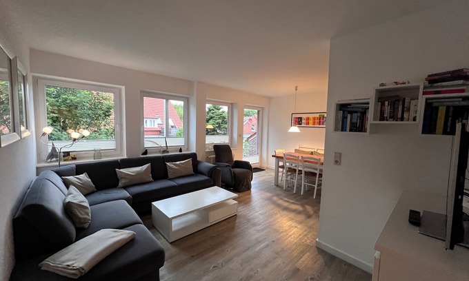Juist Apartamento | Lots of space for large families right on the beach