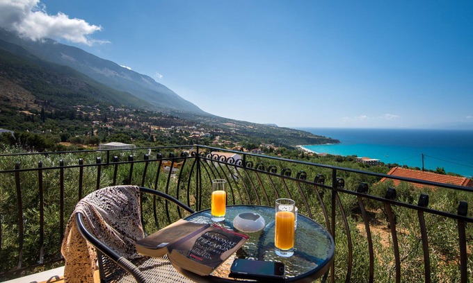 Vlachata Apartamento | Lourdas amazing view - Studio Marinos.