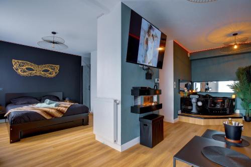Aucamville Apartamento | Love Room - Balnéo - Insolite- Détente